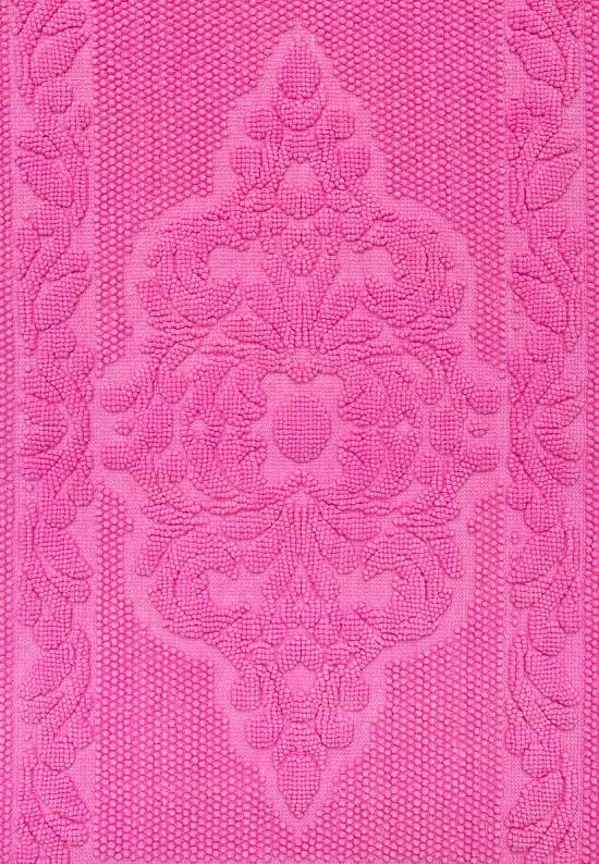 Малиновый коврик для ванной комнаты SCTN 03-02-Dark Pink
