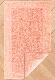 Двусторонний коврик для ванной Confetti Bath Cotton Natura Heavy 1687 D.Salmon