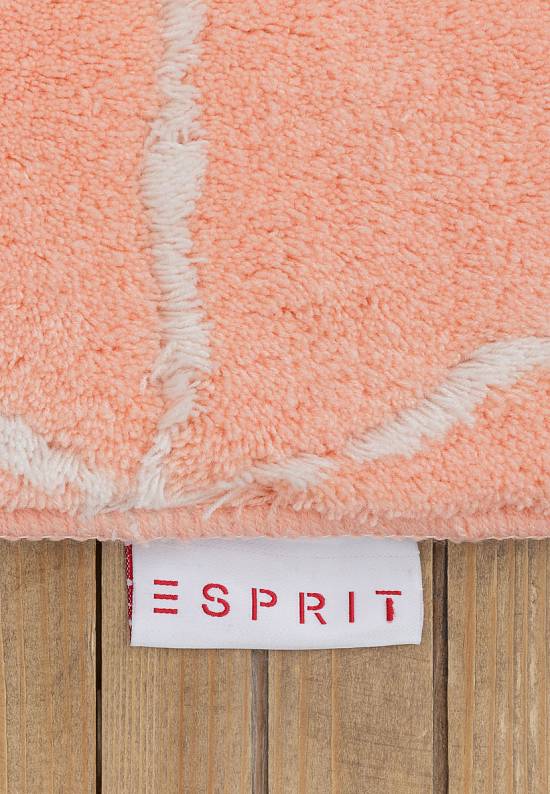 Оранжевый мягкий коврик для ванной комнаты ESP-2438-10