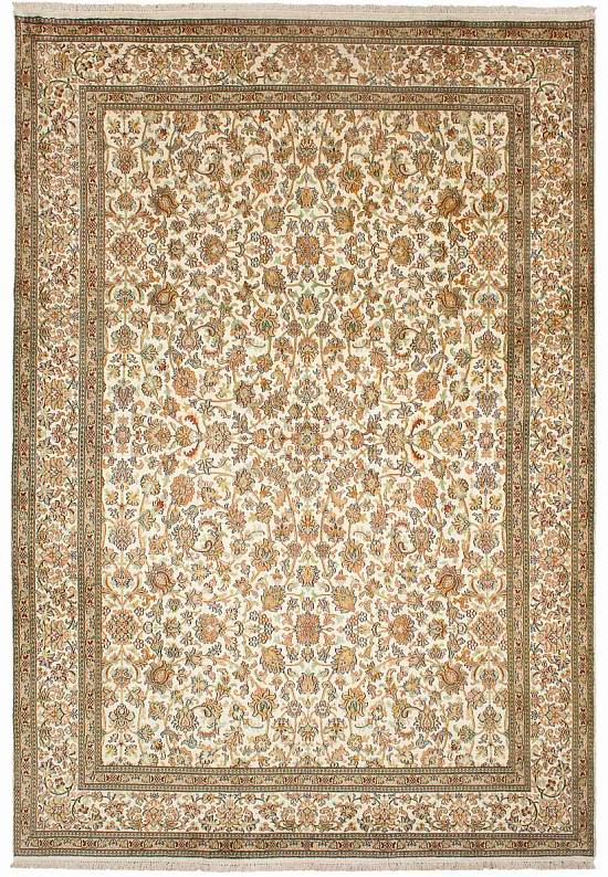 Шелковый ковер из Индии 252374-Afshar beige