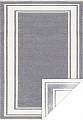 Двусторонний безворсовый ковер Noa Kilim NK 06 Grey White