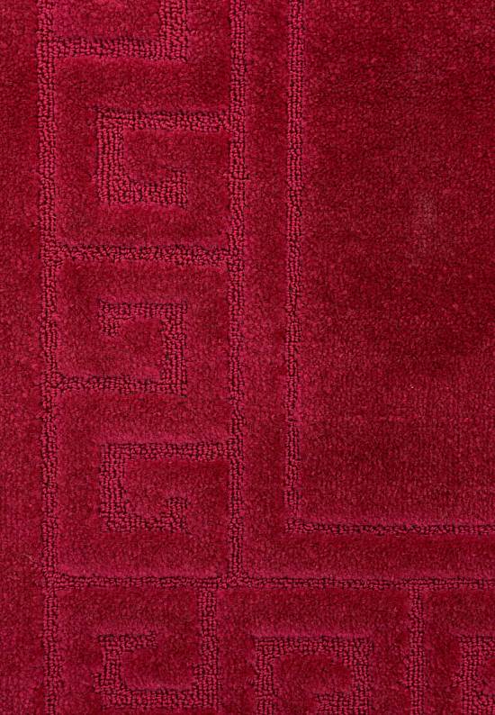 Красный комплект ковриков для ванной комнаты и туалета Ethnic 2577 Burgundy BQ