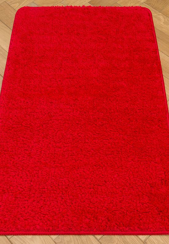 Красный мягкий коврик для ванной Unimax 2586 Light Red