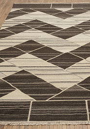 безворсовый ковер в перспективе Carpet Vintage Oxford Marble Rug