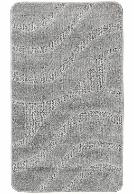 Серый коврик для ванной Symphony 2504 Platinum