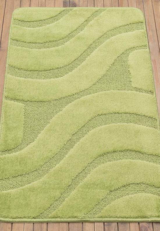 Зеленый коврик для ванной Symphony 2510 Green