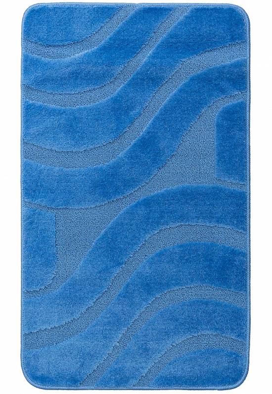 Синий коврик для ванной Symphony 2509 Blue