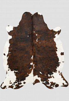 Натуральная шкура коровы Триколор коричневый LN002-Tricolor 858