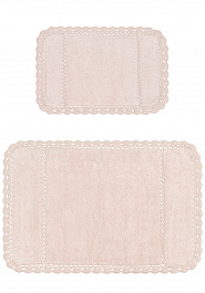 дизайн комплекта ковриков для ванной Irya Bath Lorinda-Pink