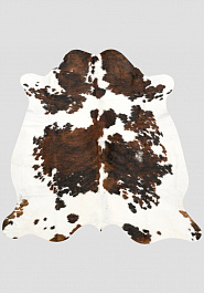 дизайн натуральной шкуры коровы Триколор коричневый LN002-Tricolor 874