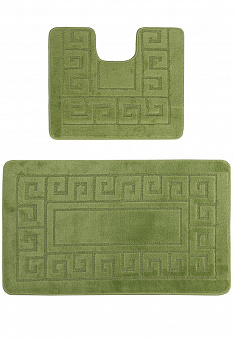 Комплект ковриков для ванной Confetti Bath Maximus Ethnic 2510 Green BQ