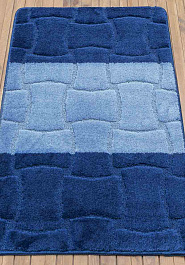 коврик для ванной в перспективе Confetti Bath Maximus Sariyer 2582 Dark Blue