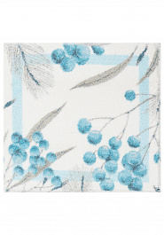 дизайн коврика для ванной Confetti Bath Bella Allium 01 Blue