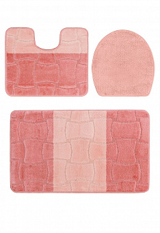 Комплект ковриков для ванной Confetti Bath Maximus Sariyer 2580 Dusty Rose BQF