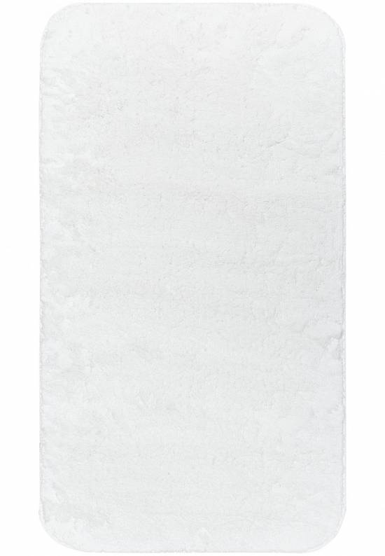 Белый коврик для ванной и туалета Calypso 1601 White