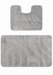 дизайн комплекта ковриков для ванной Confetti Bath Maximus Symphony 2504 Platinum PS
