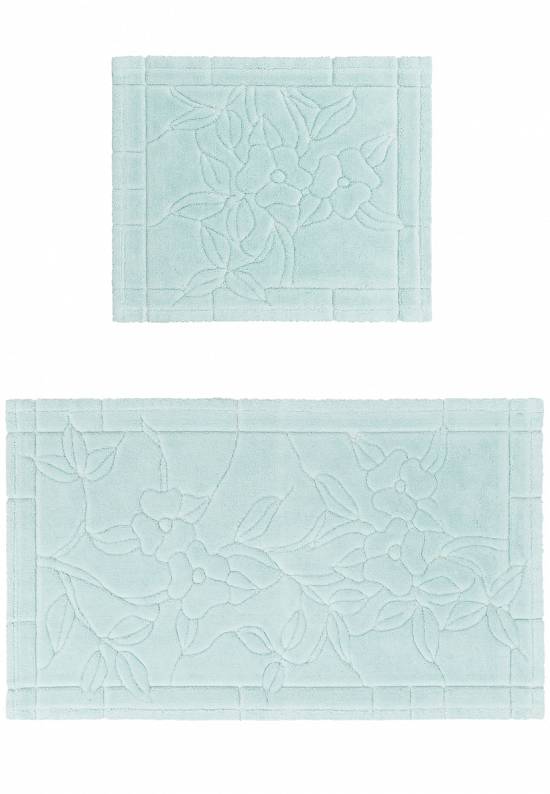 Комплект ковриков для ванной и туалета Pedina 02 Mint Green