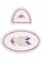Комплект ковриков для ванной Confetti Bath Bella Bird Cage 04 Purple