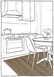 Кухня, Столовая