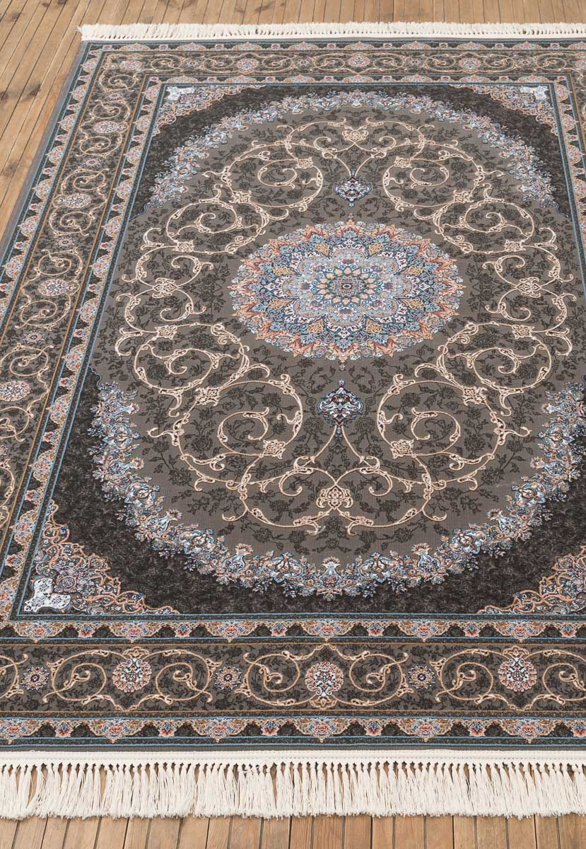 Классический иранский ковер Hamoon HAM004 Gray прямоугольник, Farrahi  Carpet | Ами Ковры