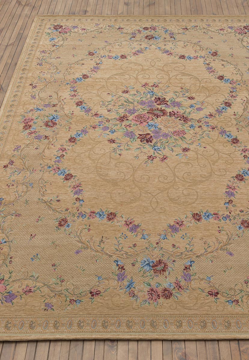 Гобеленовый ковер Renaissance 005-creme прямоугольник, Deluxe Carpet | Ами  Ковры