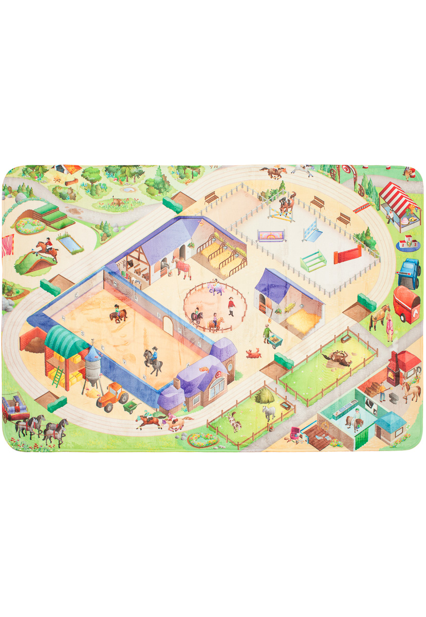 Детский мягкий игровой коврик House of Kids Equestre прямоугольник, ACHOKA  | Ами Ковры