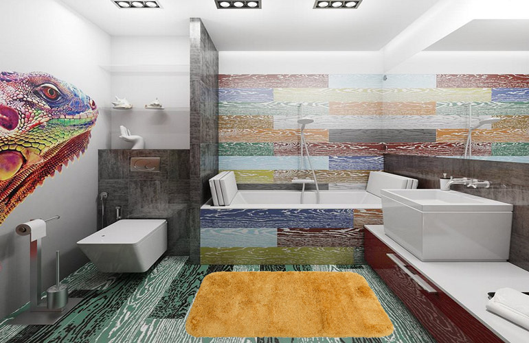 Коврик для ванной Confetti bath Miami 3525 Gold Confetti-bath-Miami-Gold-int-W.jpg