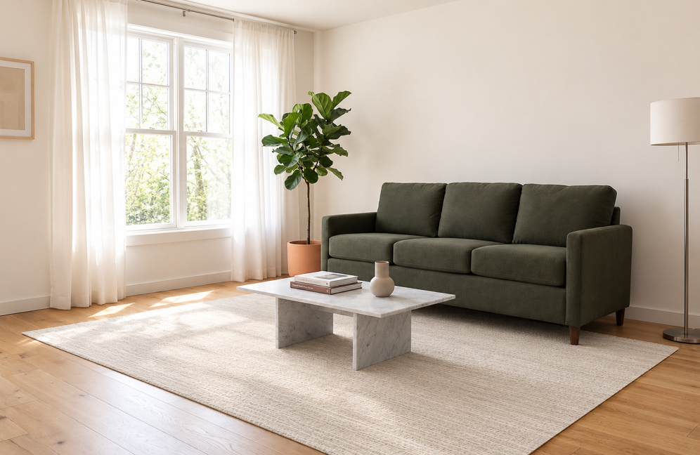 Безворсовый ковер из шерсти Wool Line RW3521-R688