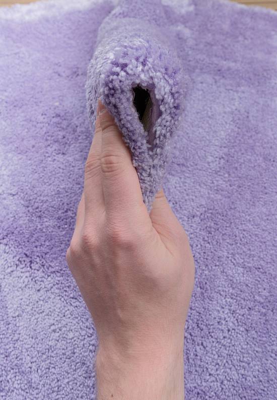 Сиреневый мягкий коврик для ванной 3506 Lilac