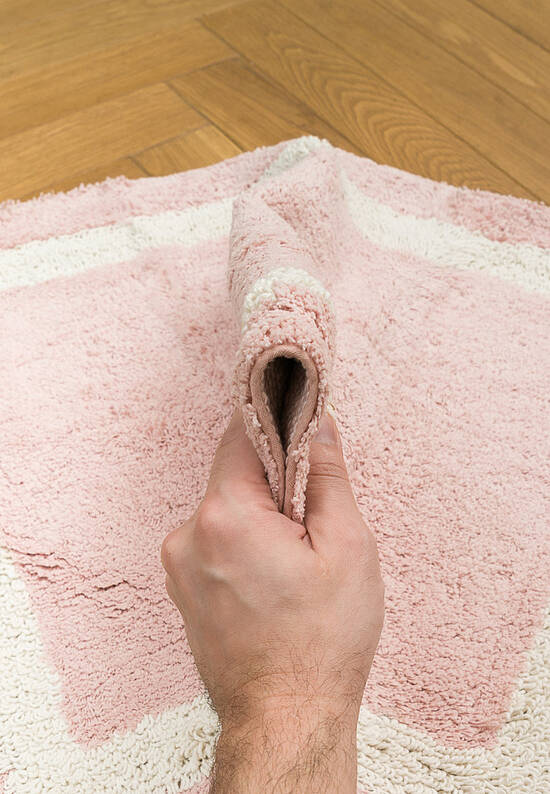 Розовый комплект ковриков для ванной Liberte-Pink