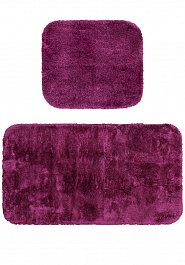 дизайн комплекта ковриков для ванной Confetti Bath Miami 3518 Aubergine BD