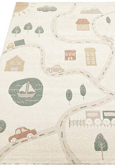 ковер в перспективе Piccolo PCL 07 Cream Multy