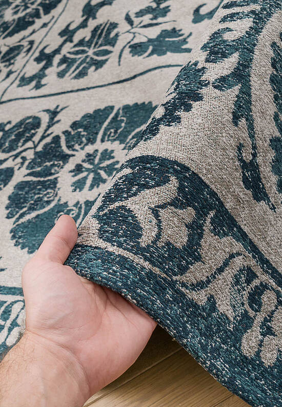 Винтажный безворсовый ковер LM6079-L394