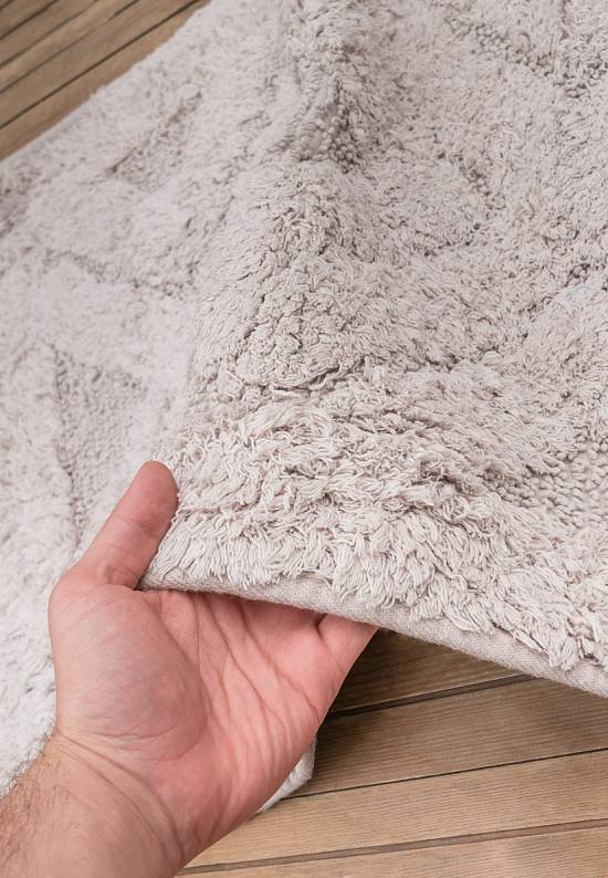 Сиреневый комплект ковриков для ванной комнаты и туалета Barnes-Beige