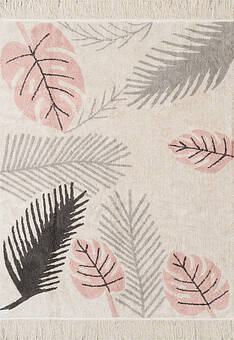 дизайн ковра Lorena Canals Cotton Tropics Pink