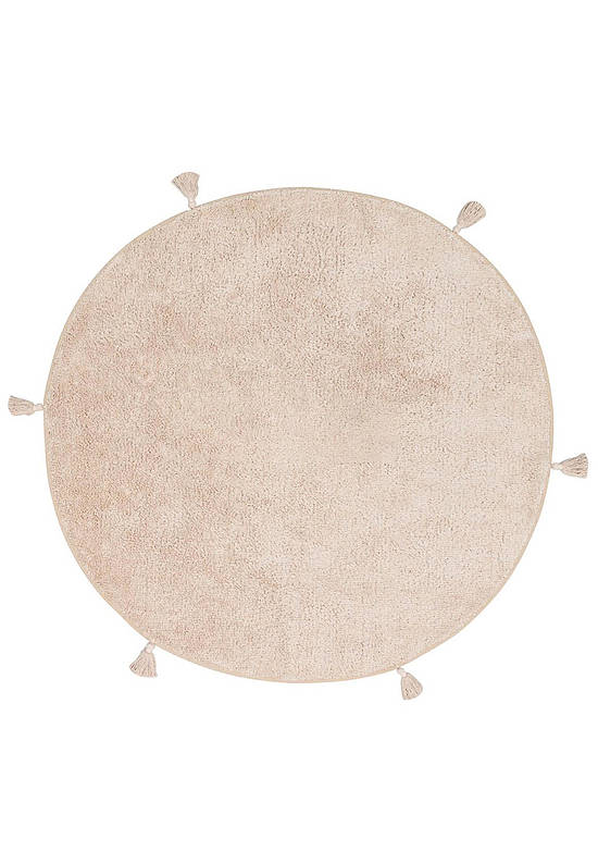 Хлопковый ковер CBN Plain Beige