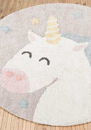 ковер в перспективе Lorena Canals Cotton Unicorn