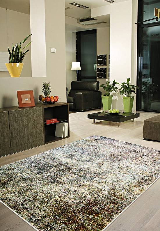 Недорогой синтетический ковер C029-Multicolor
