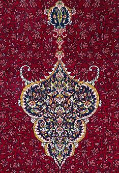 фрагмент ковра Ottoman Silk Masoomi-Red