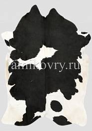 дизайн натуральной шкуры коровы Черно-белая 763