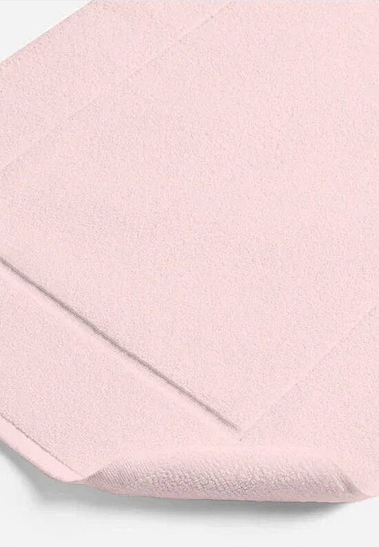 Розовый коврик для ванной из хлопка Light Rose
