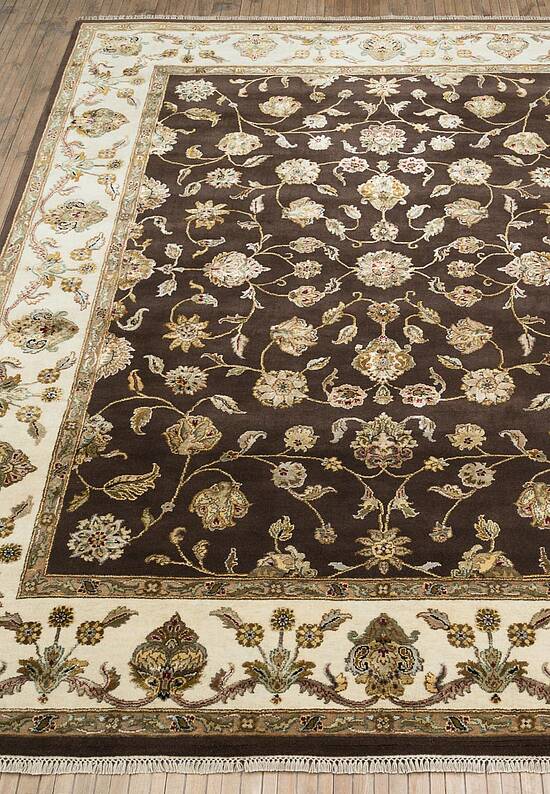 Элитный ковер ручной работы 10/10 CH-102-Brown/Ivory