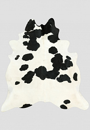 дизайн натуральной шкуры коровы Чёрно-белая 1272