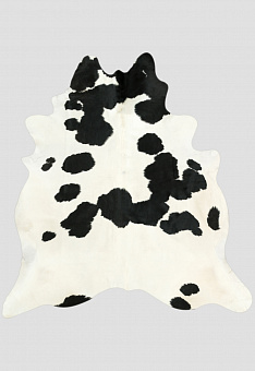 Натуральная шкура коровы Чёрно-белая 1272