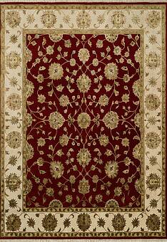 дизайн ковра Kashan gold 10/10 MI-880-Red/Ivory