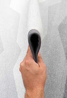 фактура безворсового ковра Smart Weave Merise-Grey