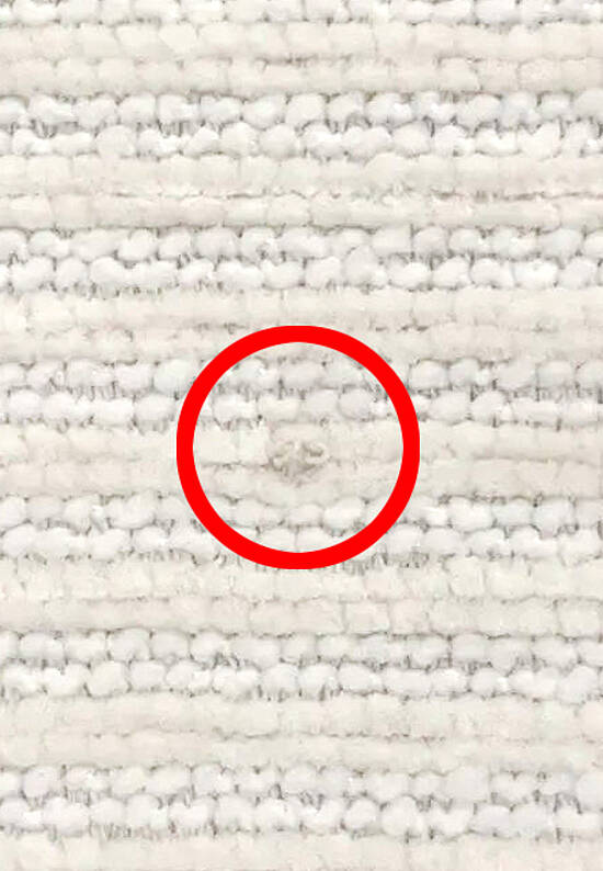 Турецкий однотонный ковер ADA Plain Cream discount2