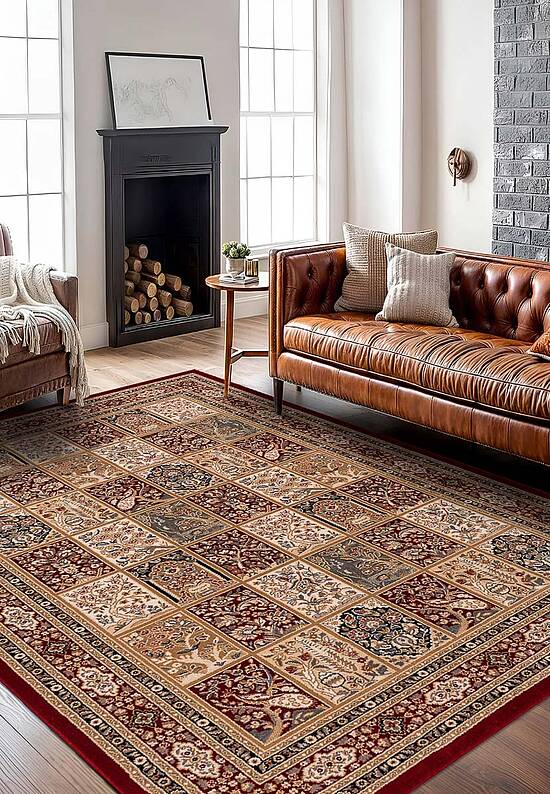 Молдавский шерстяной ковер 8645-51066