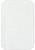 Белый коврик для ванной Organic Soft Light 1601 White