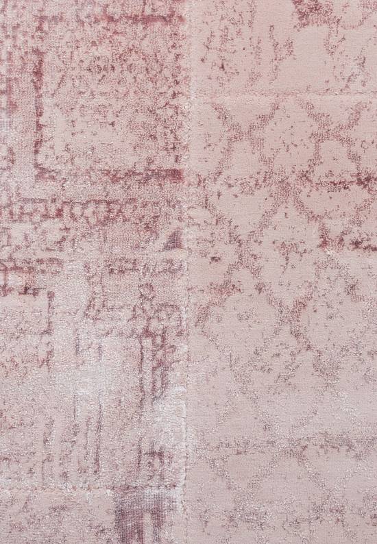 Турецкий ковер из хлопка и вискозы Patchwork Pembe